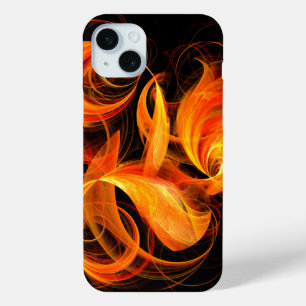 Fireball Abstract Art iPhone 15 Mini Case