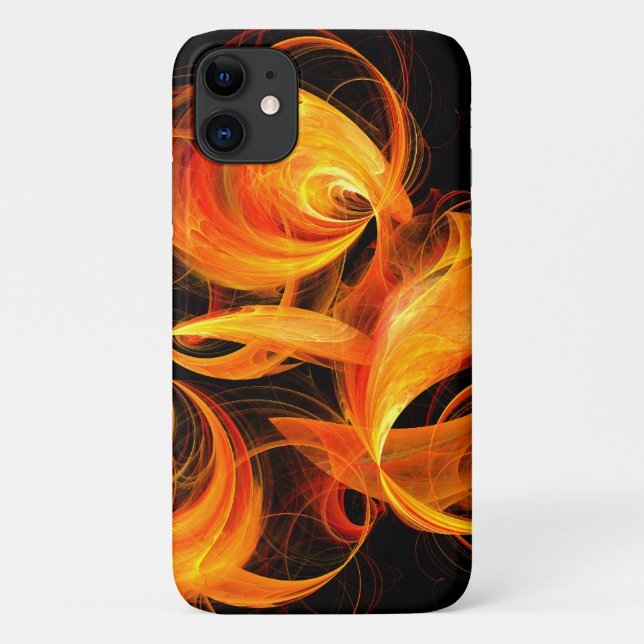 Fireball Abstract Art Case-Mate iPhone Case (Back)