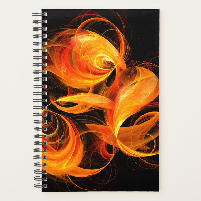 Fireball Abstract Art Planner (Front)