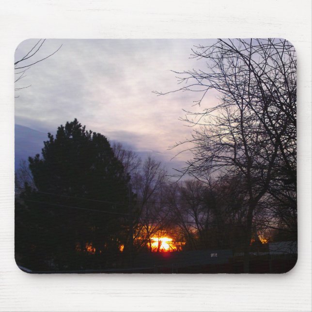 Fireball Sunrise Mousepad (Front)