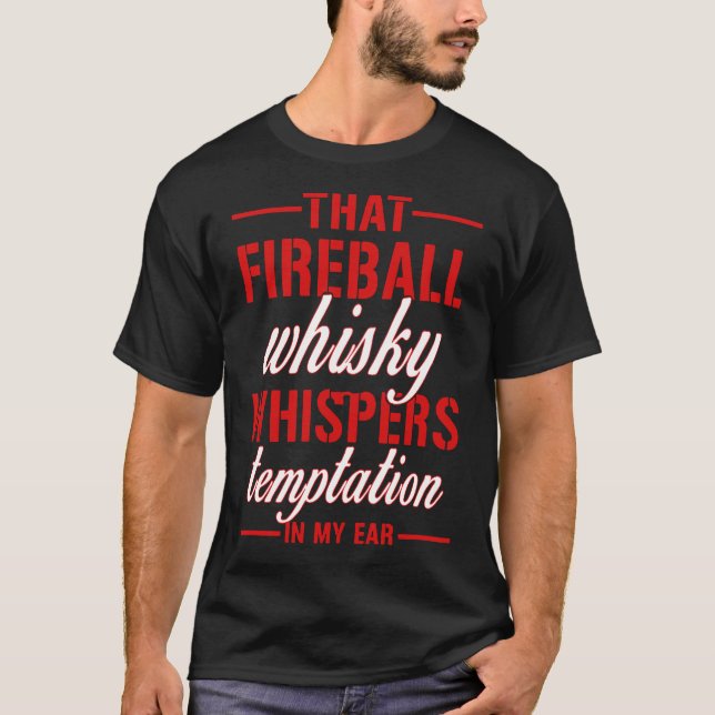 Fireball Whisky T-Shirt (Front)