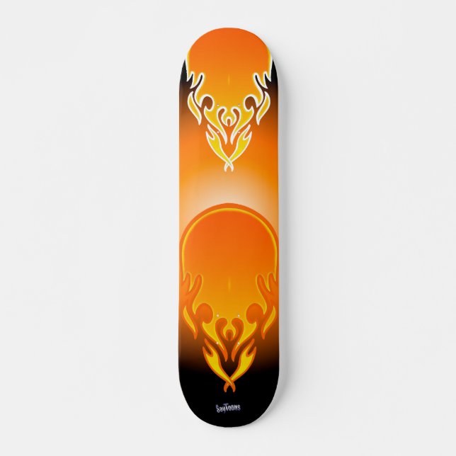 Fireball XL5.2 skate deck (Front)