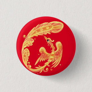 Firebird 3 Cm Round Badge