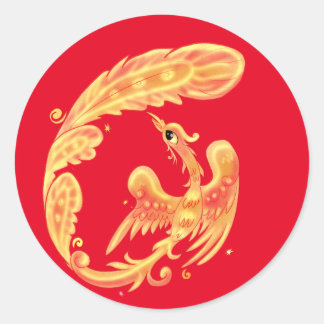 Firebird Classic Round Sticker
