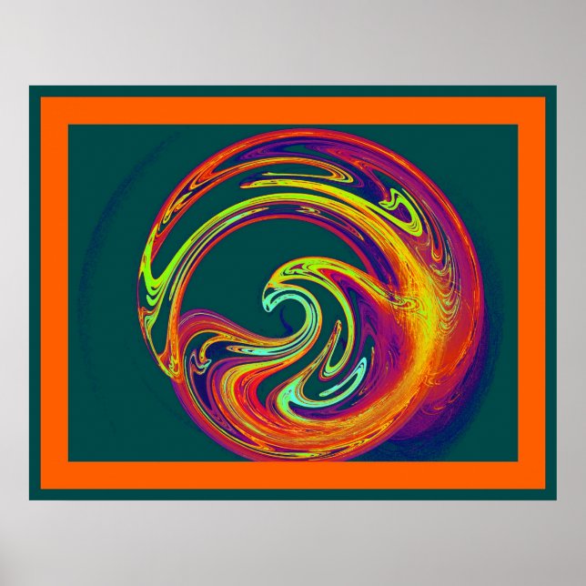 FIREBIRD PHOENIX POSTERIZED POSTER (Front)