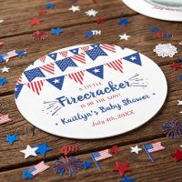 Firecracker On The Way! 4th Of July Baby