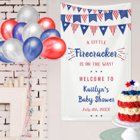 Firecracker On The Way! 4th Of July Baby Shower