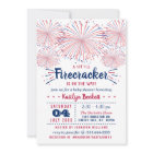 Firecracker On The Way! 4th Of July Baby Shower