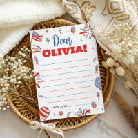 Firecracker Patriotic Birthday Time Capsule