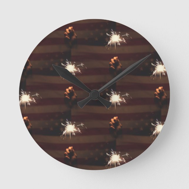 firecrackers round clock (Front)