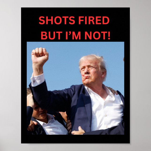 Fired! President Trump  Poster (Front)