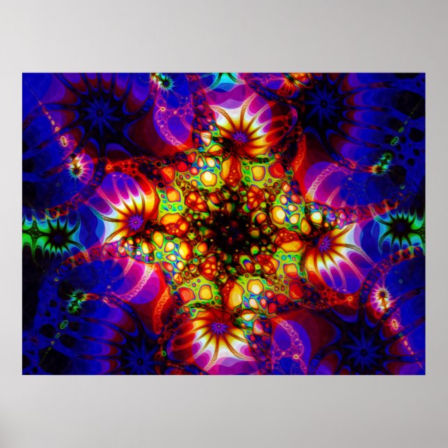 Fired Synapse of the Holographic Mind Poster (Front)