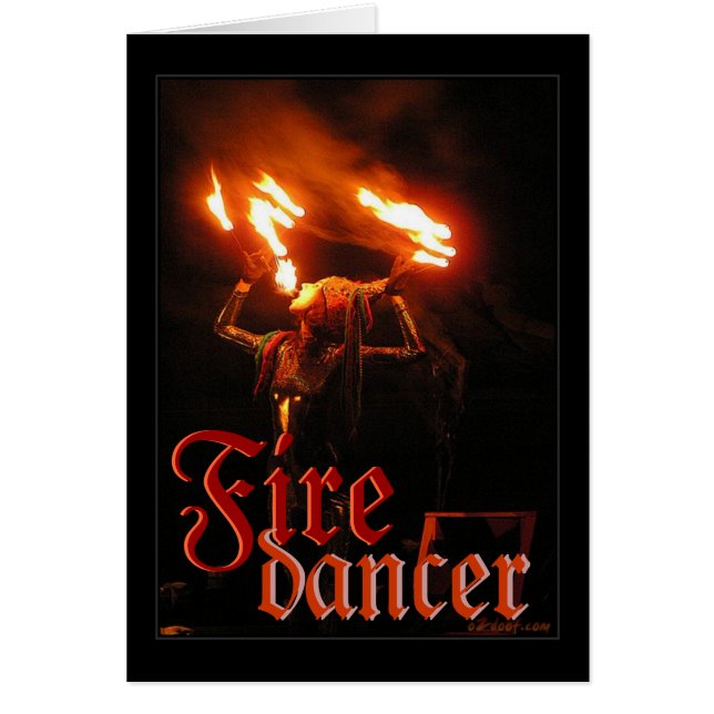 FireDancer Card (Front)
