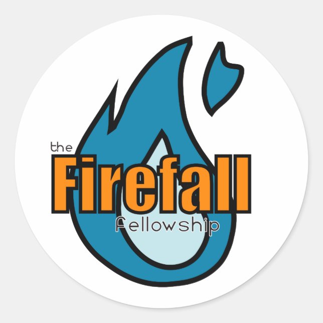 Firefall Blue Sticker (Front)