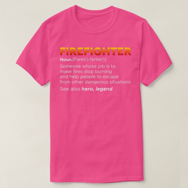firefighter 3 T-Shirt (Design Front)
