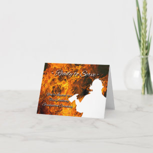 Firefighter Academy Graduation Invitation