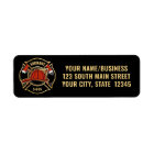 Firefighter ADD NAME Fire Station Department Badge