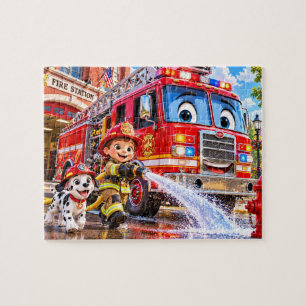 Firefighter Adventure Jigsaw Puzzle