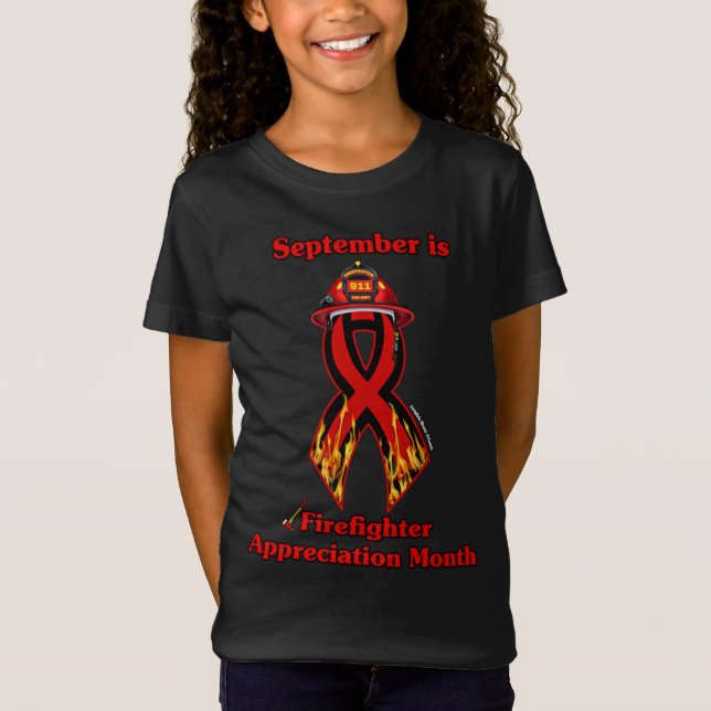 Firefighter Appreciation Month T-Shirt (Front)