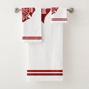 Firefighter Bath Towels Set