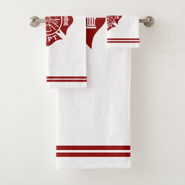 Firefighter Bath Towels Set (Insitu)