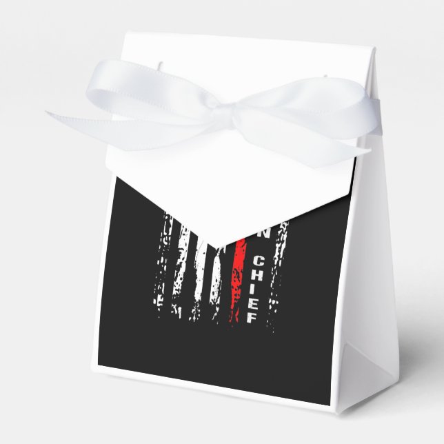 Firefighter Battalion Chief Battalion Chief Gift Favour Box (Front Side)