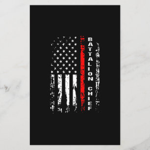 Firefighter Battalion Chief Battalion Chief Gift Flyer