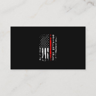 Firefighter Battalion Chief Battalion Chief Gift Loyalty Card