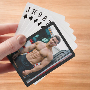 Firefighter Bodybuilder   Playing Cards