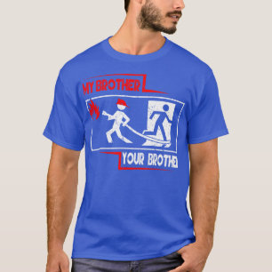 Firefighter Brother Proud Fireman Rescuer Gift T-Shirt