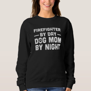 Firefighter By Day Cat Mum By Night Sweatshirt