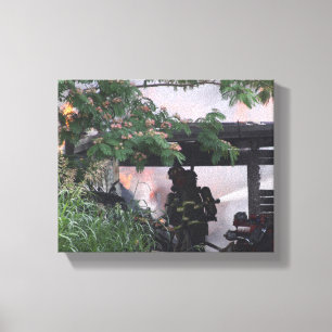 Firefighter  canvas print