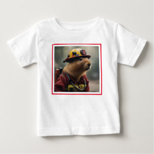 Firefighter Capybara, Baby T-Shirt