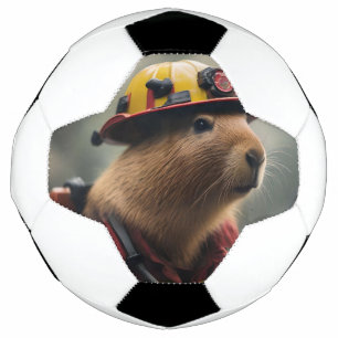 Firefighter Capybara, Soccer Ball
