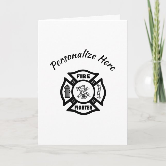 Firefighter   card (Front)
