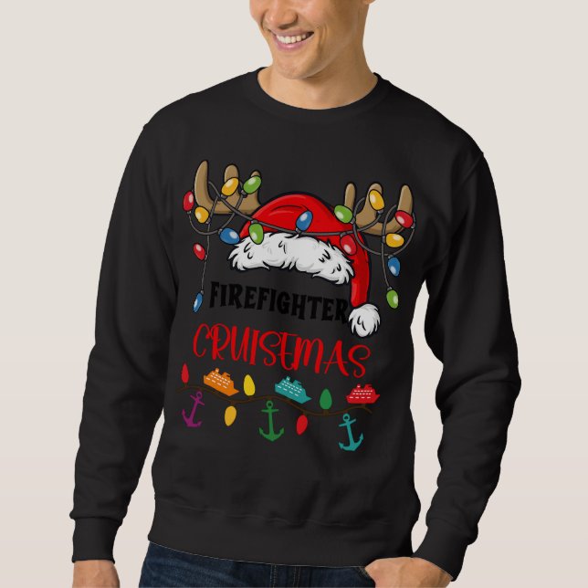 Firefighter Cruisemas Sweatshirt (Front)