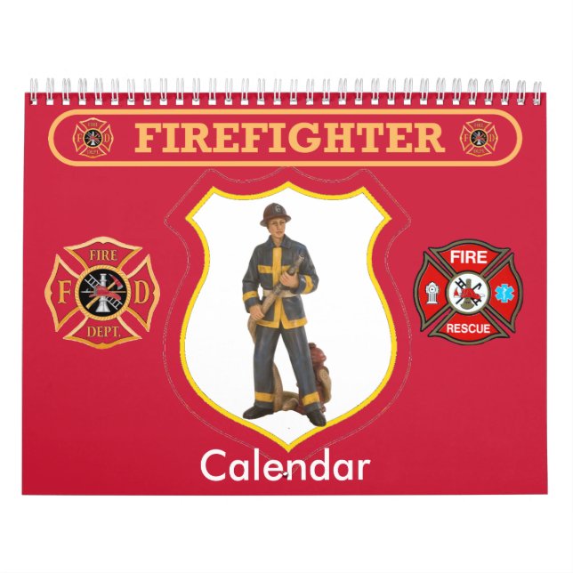 Firefighter Custom Calendar (Cover)