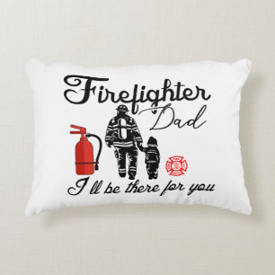 Firefighter Dad Father's Day Gifts Decorative Cushion