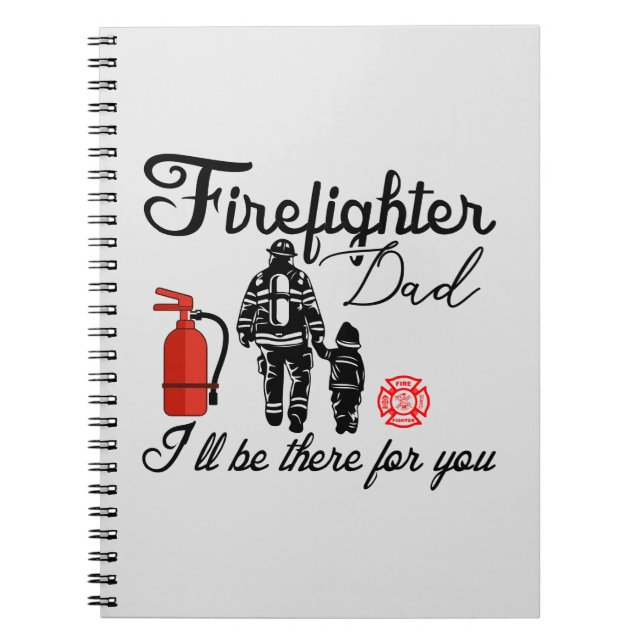 Firefighter Dad | Father's Day Gifts Notebook (Front)
