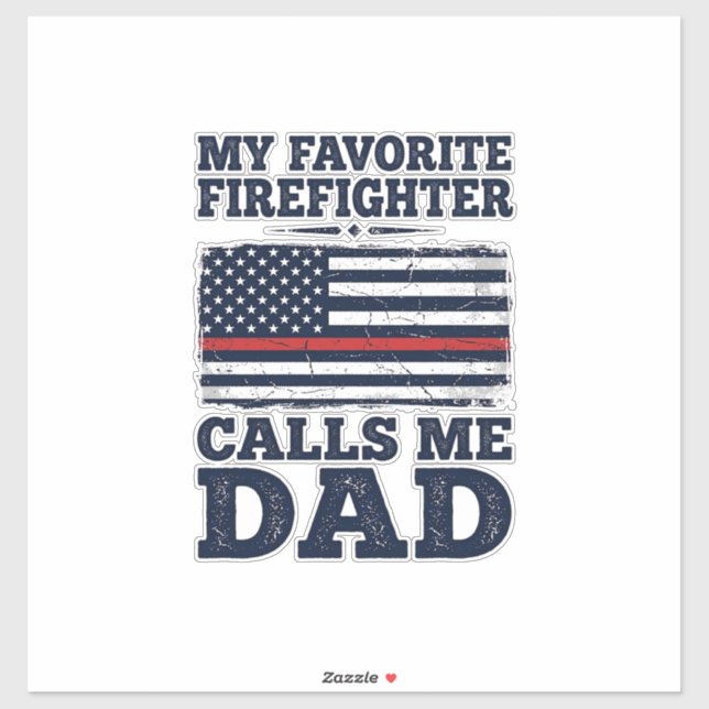 Firefighter Dad Vintage Flag Shirt Design_1 (Sheet)