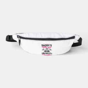 Firefighter Daughter Quote Vector Shirt Design_1 Bum Bags
