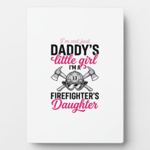 Firefighter Daughter Quote Vector Shirt Design_1 Plaque