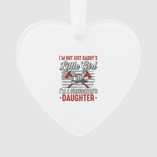 Firefighter Daughter Vintage Ornament