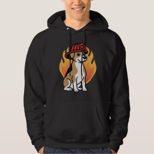firefighter dog hoodie