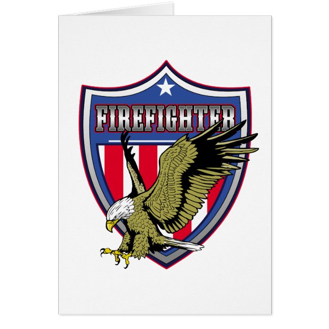 Firefighter Eagle Shield (Front)
