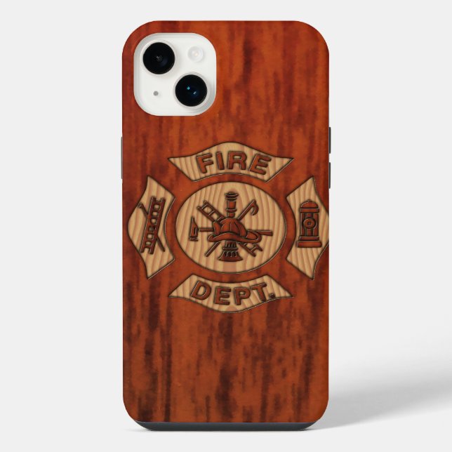 FireFighter Elegant iPhone Case (Back)