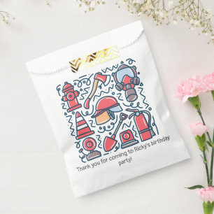 Firefighter Favour Bags