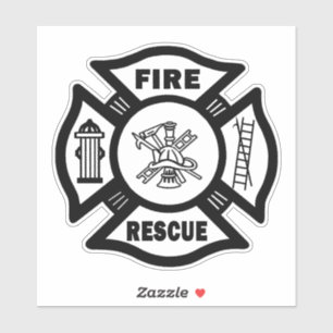 Firefighter Fire Rescue Decals
