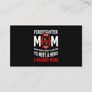 Firefighter Firefighter Mum Some People Business Card