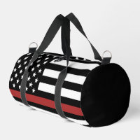 Firefighter Flag Thin Red Line USA Flag